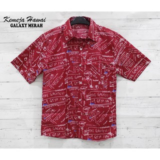 RottenKlass HAWAI GALAXY KEMEJA PANTAI PRIA BAJU  COWOK 