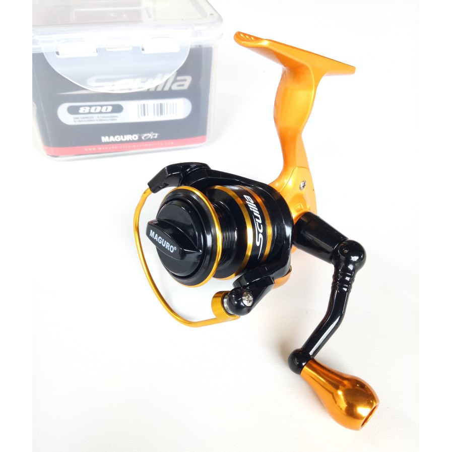 Reel Spinning Maguro Scuilla 800 Reel Mini Ultra Light Shopee Indonesia