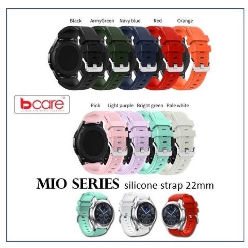 Bcare Strap Silicon Mio Series 22Mm For Gtr 47Mm / Stratos / Universal