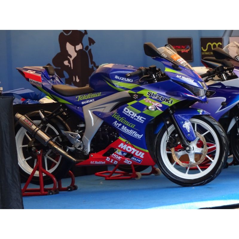 paket modifikasi suzuki gsx kondom tangki gsx winglet gsx cover body gsx