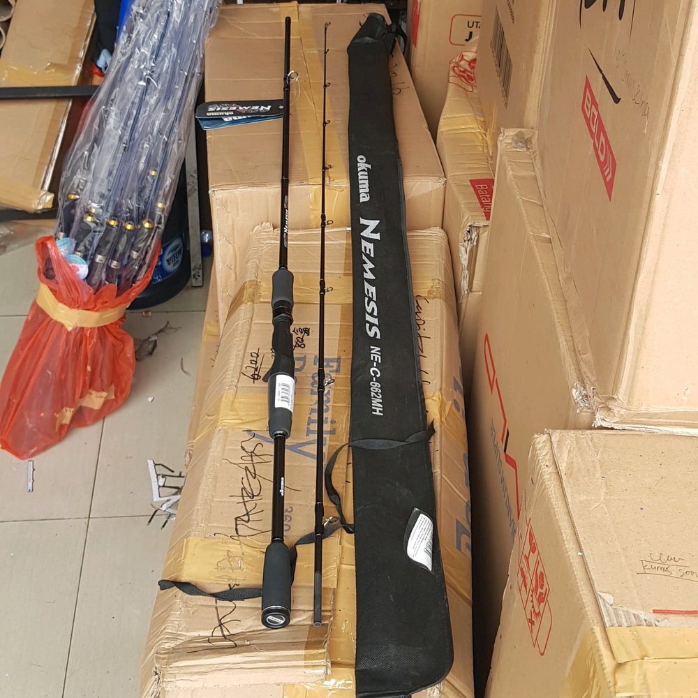 joran casting okuma nemesis 180 198 cm - joran okuma nemesis ne c 198 cm 10 - 20 lbs