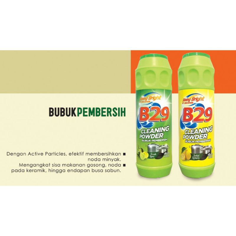 BUBUK PEMBERSIH B29 / Abu Gosok X 6 Pcs