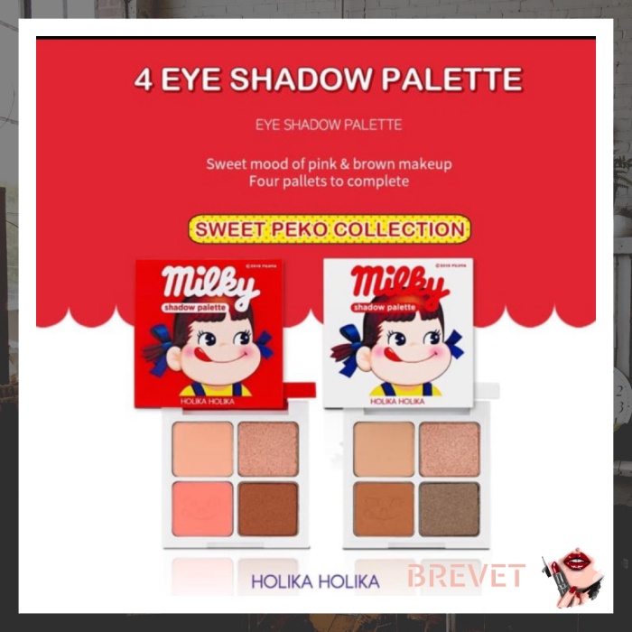[NEWARRIVAL] HOLIKA HOLIKA X PEKO MILKY EYE SHADOW PALETTE 02 CARAMEL