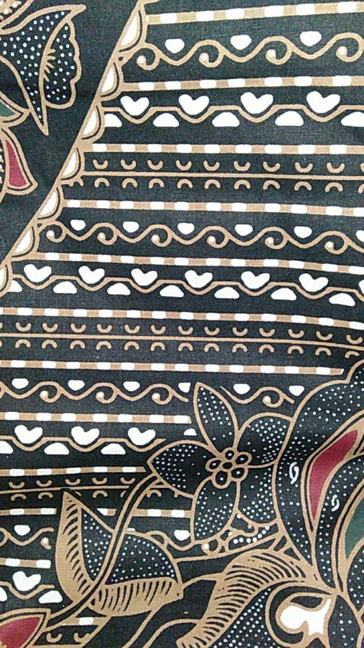 Kain Batik Solo (cabut) Motif Nakula Madra