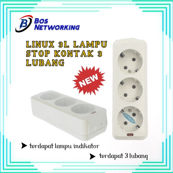 Terminal Colokan Arde Lampu 3 Lubang Tanpa Kabel