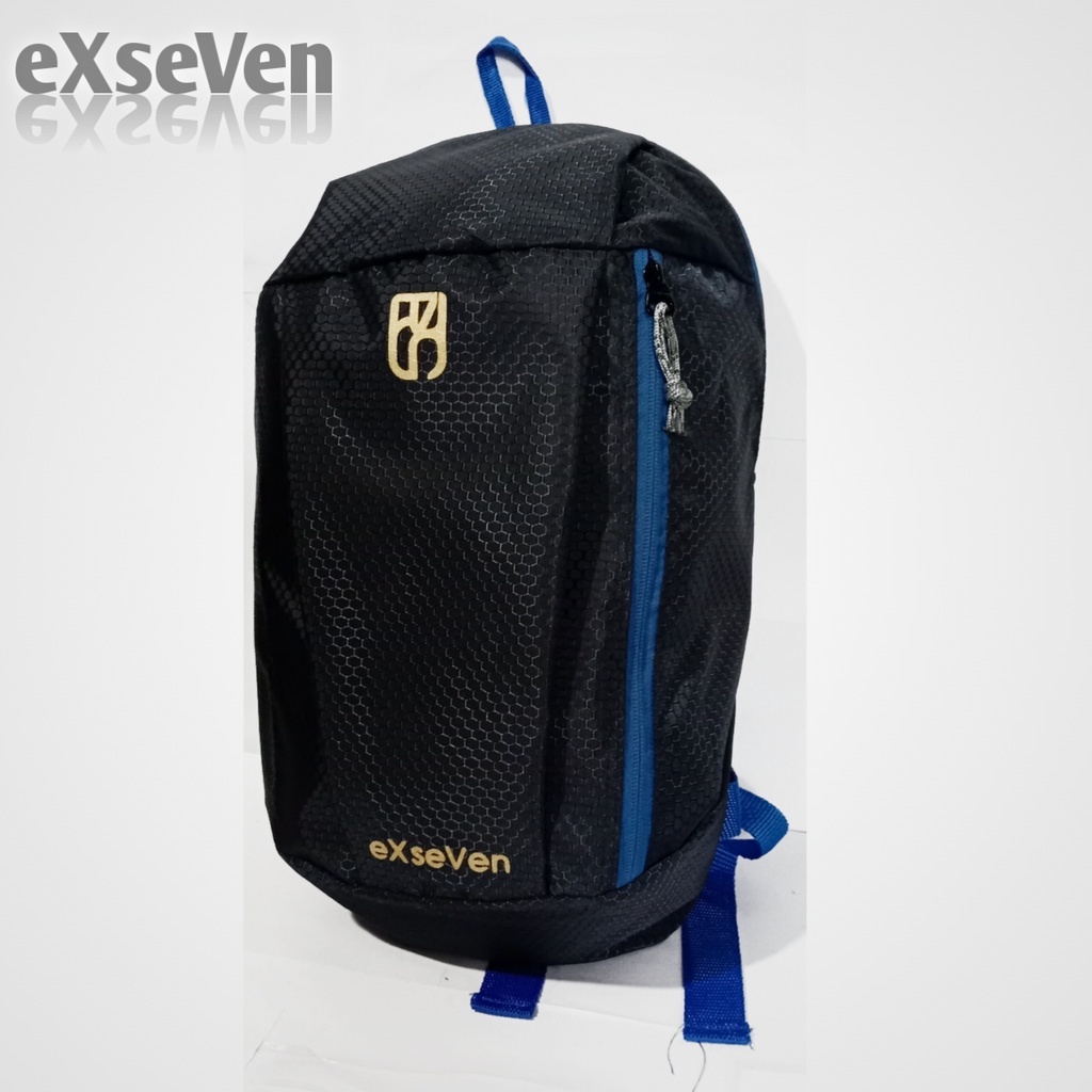 TAS GENDONG PRIA 007 WATERPROOF 10LITER TAS PUNGGUNG RANSEL EXSEVEN TAS OLAHRAGA TAS SEPATU