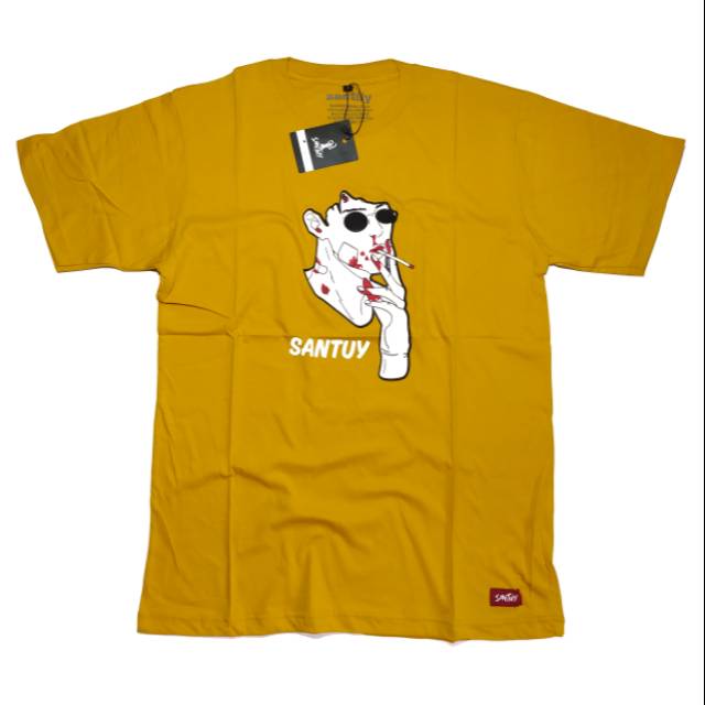 Kaos Super Premium (kuning)