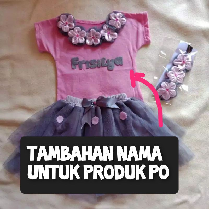 

tambahan nama untuk produk PO