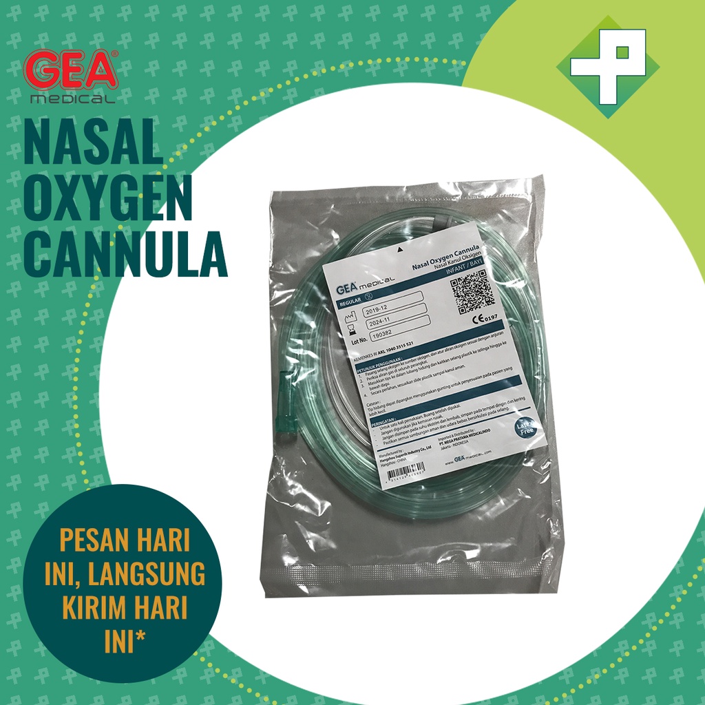 Selang Nasal Oxygen GEA / Nasal Oxygen Cannula