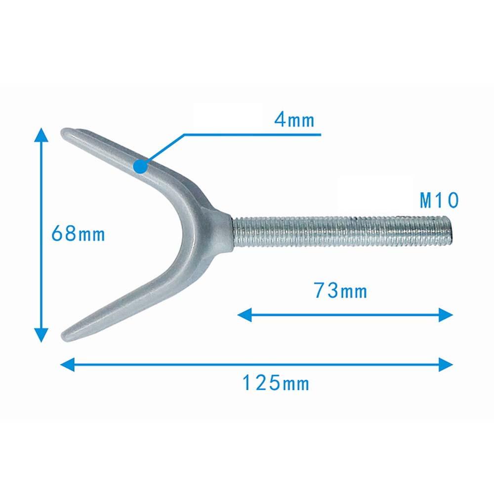 REBUY Rebuy Gate Bolt Kit Pagar Tangga Dengan Pengunci Y Shaped Pet Safety Doorways Bolt Nut