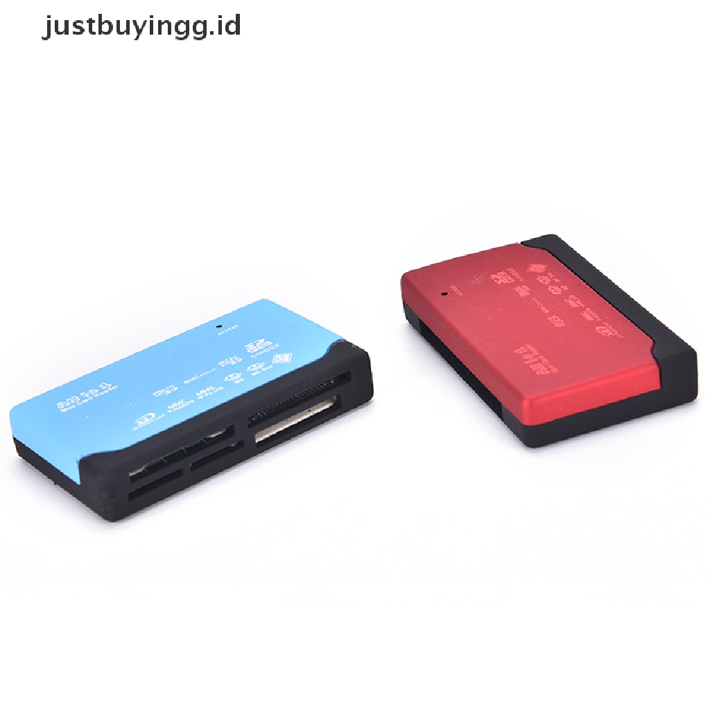 (Justbuyingg.Id) Card Reader Kartu Memori Eksternal All In One Mmc Xd Cf Ms Id