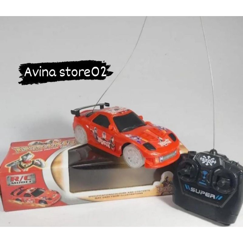 MOBIL RC CAR RACE KARAKTER ULTRAMAN