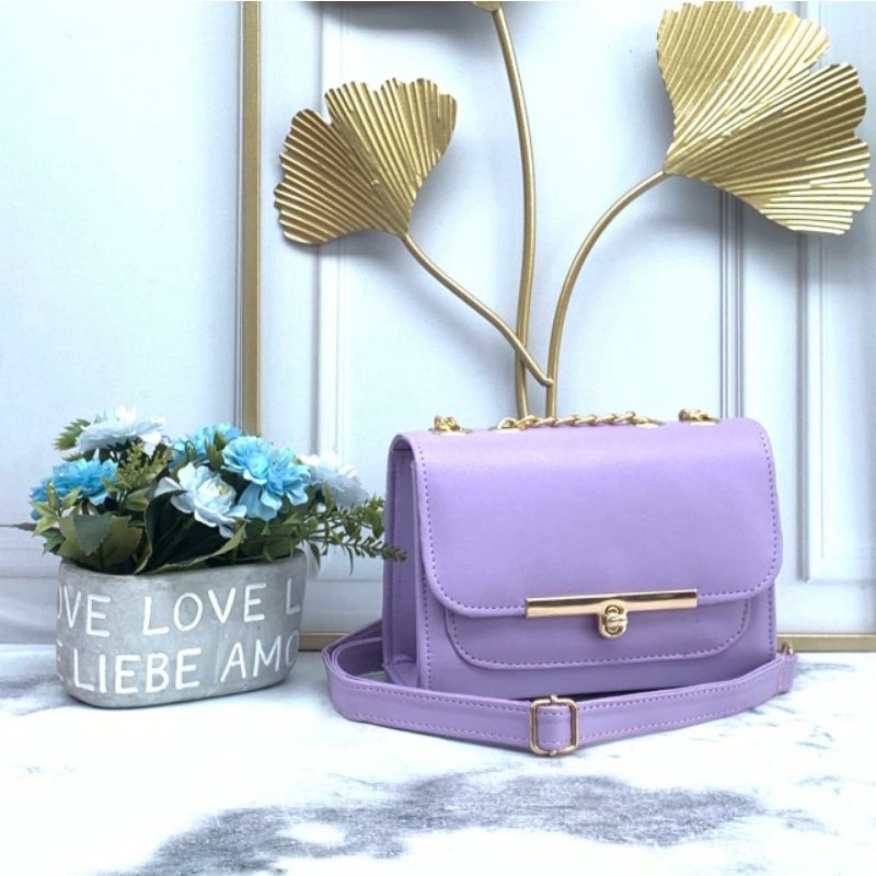 Selempang Amosel Sling bag wanita 3 ruang
