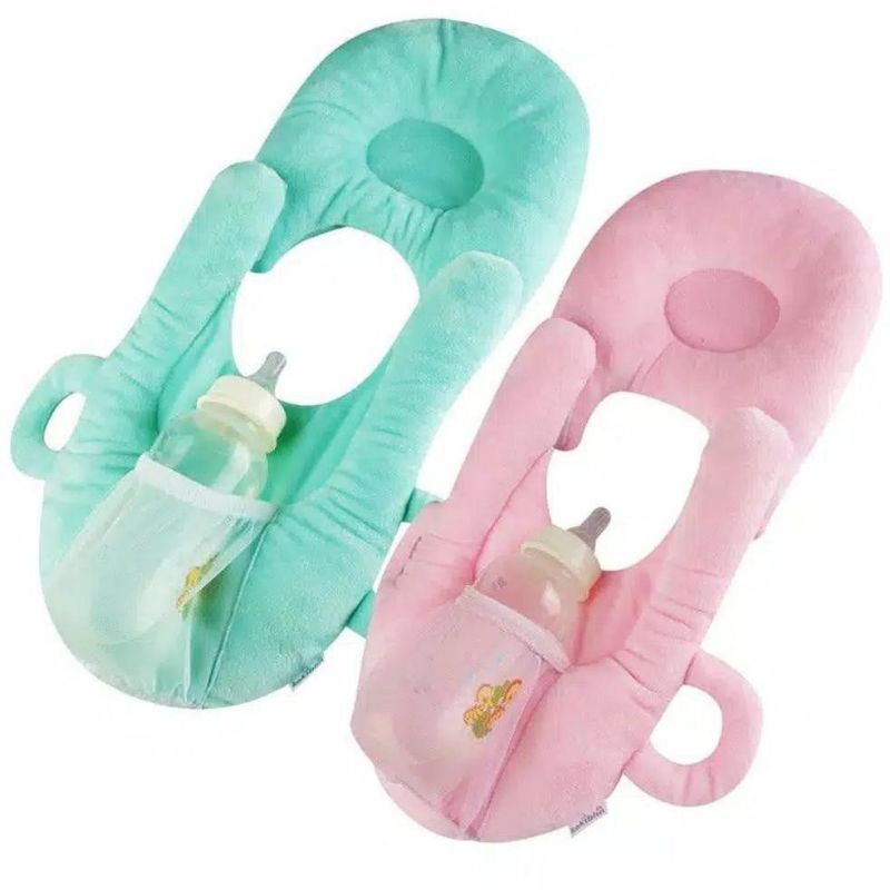 Bantal Bayi Newborn Dudukan Botol Dot Bayi Empeng