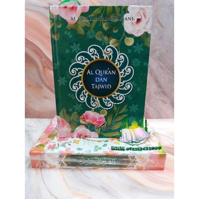 Alquran tanggung kertas Hvs putih,ALQUR'AN cover wanita murah