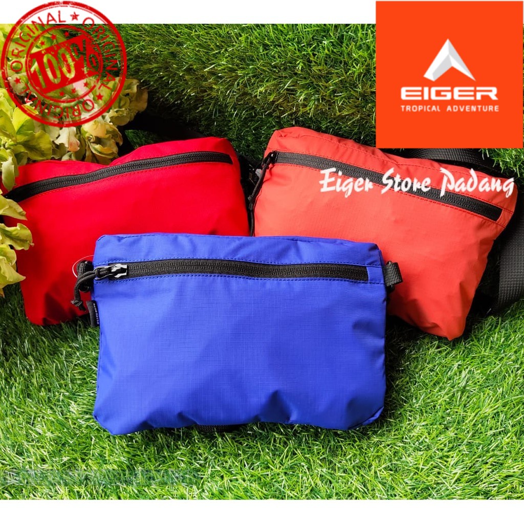 EIGER1989 TAS SELEMPANG  X FLIGHTLESS 1L 5959 TAS SELEMPANG ORIGINAL KEREN MURAH AWET TAS SANDANG TA