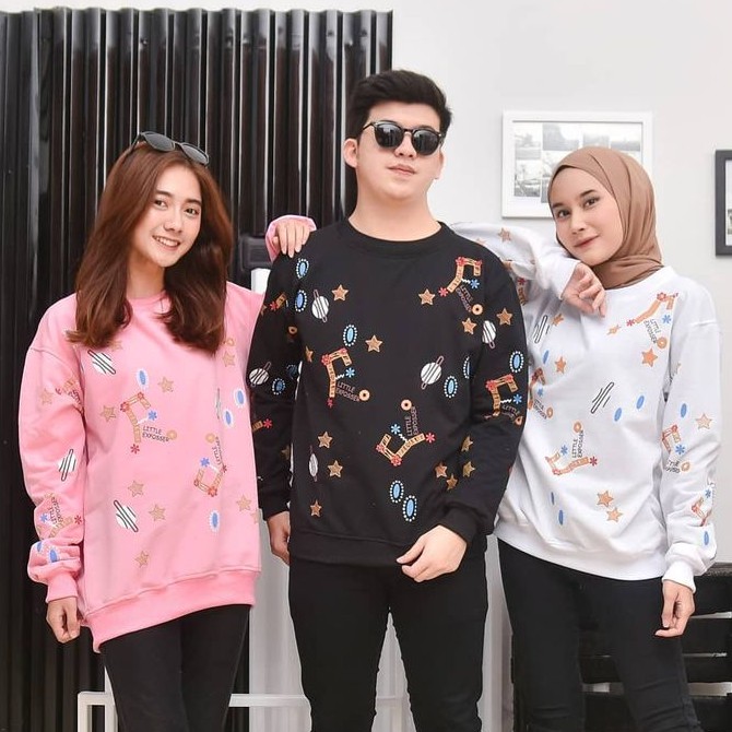 Galaxi Sweater II Pakaian Pria dan wanita II Sweater crawneck