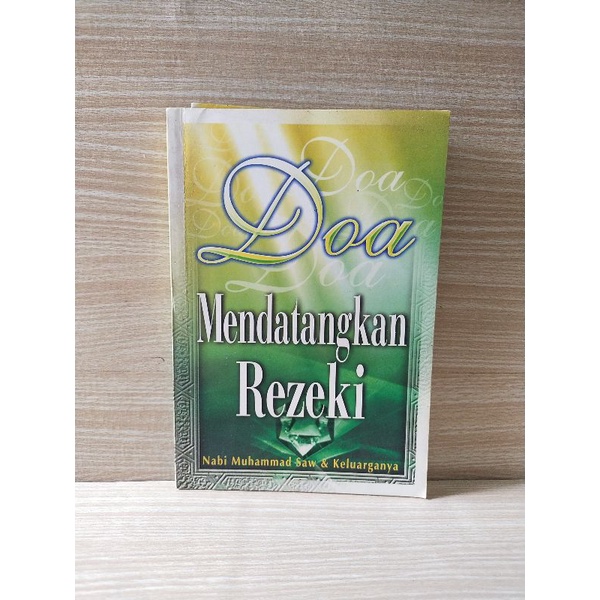 Buku Doa Mendatangkan Rezeki By Muhammad Abdul Qadir Alcaff