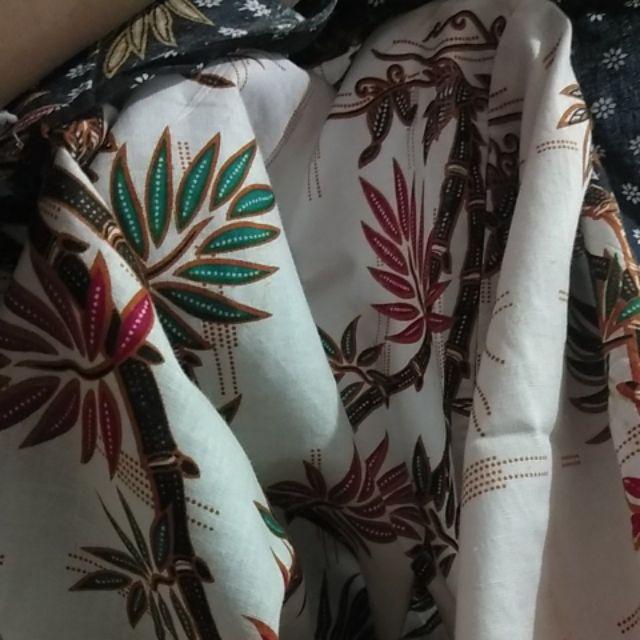 Atasan Batik Dolby Dolbi Dobby Doby Tenun Sutra Tulis Halus Katun Atbm Baron ,sarombit Atasan