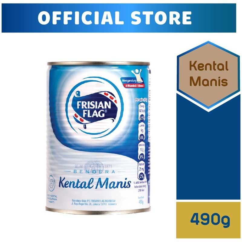 

FRISIAN FLAG KENTAL MANIS PUTIH 490 ML
