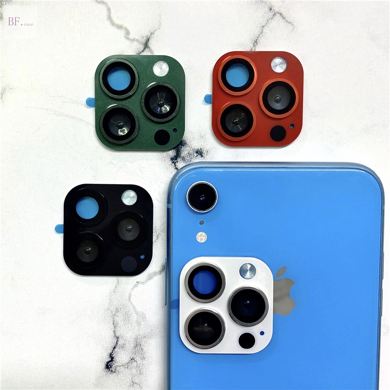 Frame Pelindung Lensa Kamera Belakang Iphone XR Ke 13pro 3