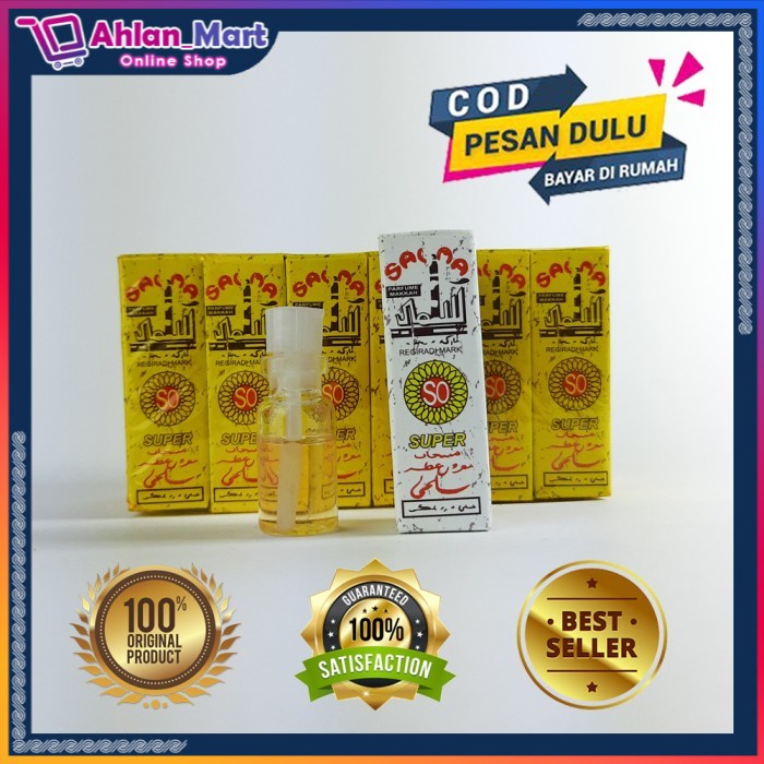 MINYAK WANGI SALMA 2 ML OLEH OLEH UMROH DAN HAJI HARGA TERJANGKAU