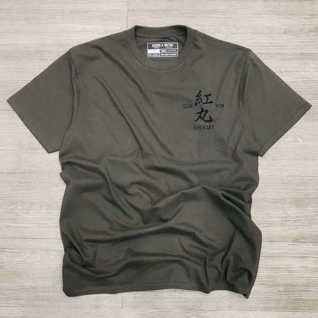 T-shirt Benimaru Kijin Grey Anime Manga Premium Unisex