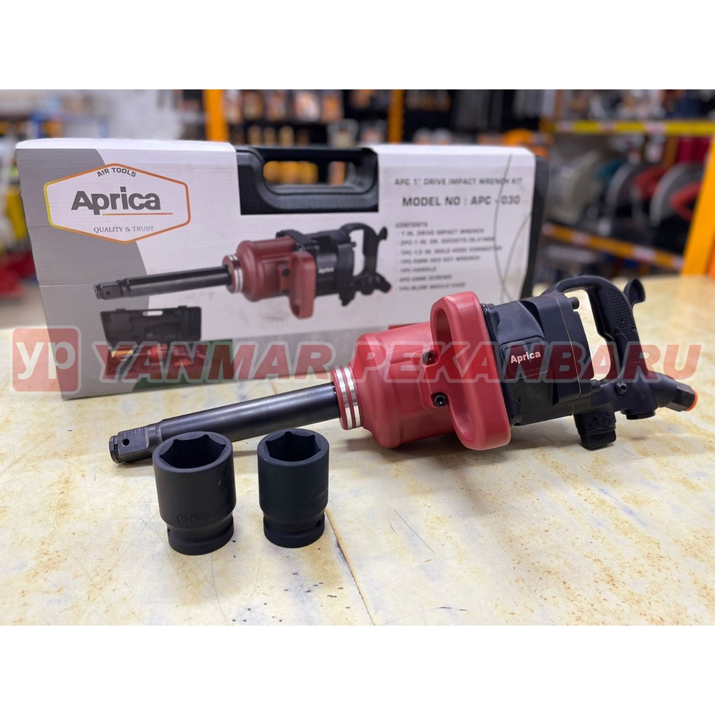 AIR IMPACT WRENCH 1" INCH / ALAT BUKA BAUT TRUCK LONG UNVILE / AIR IMPACT APC - 030 APRICA