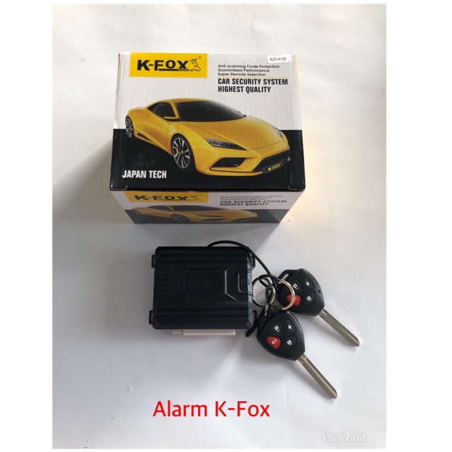 Alarm K-Fox model kunci innova
