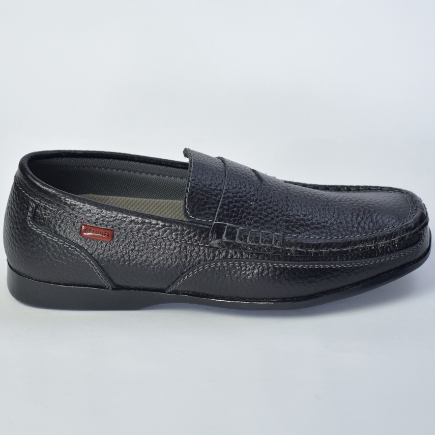 Sepatu Formal Pria Kulit Asli Sepatu Moccasin Kasual Kantoran Kulit Asli Grammer