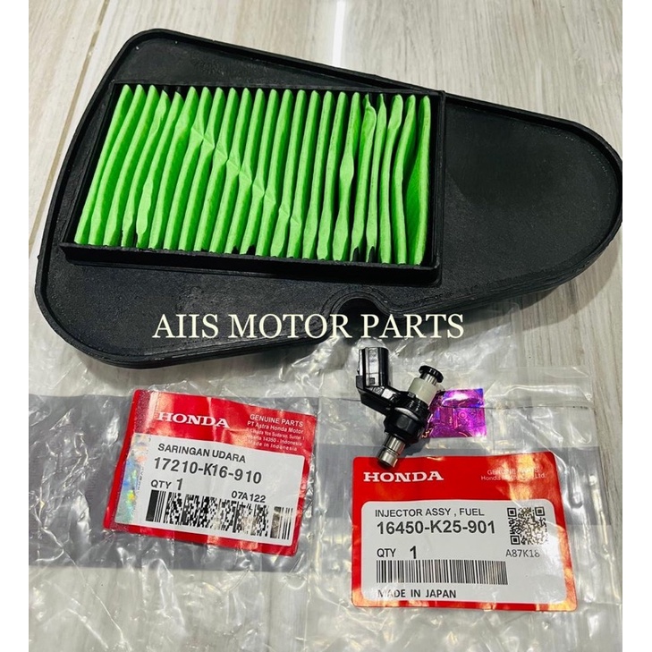 INJECTOR K25+FILER UDARA BEAT FI K25 ORIGINAL