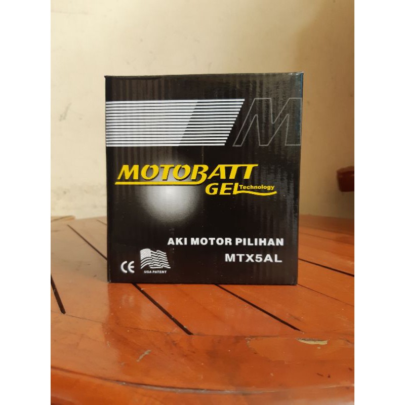 AKI MOTOR YAMAHA JUPITER LAMA JUPITER MX MTX5AL MOTOBATT