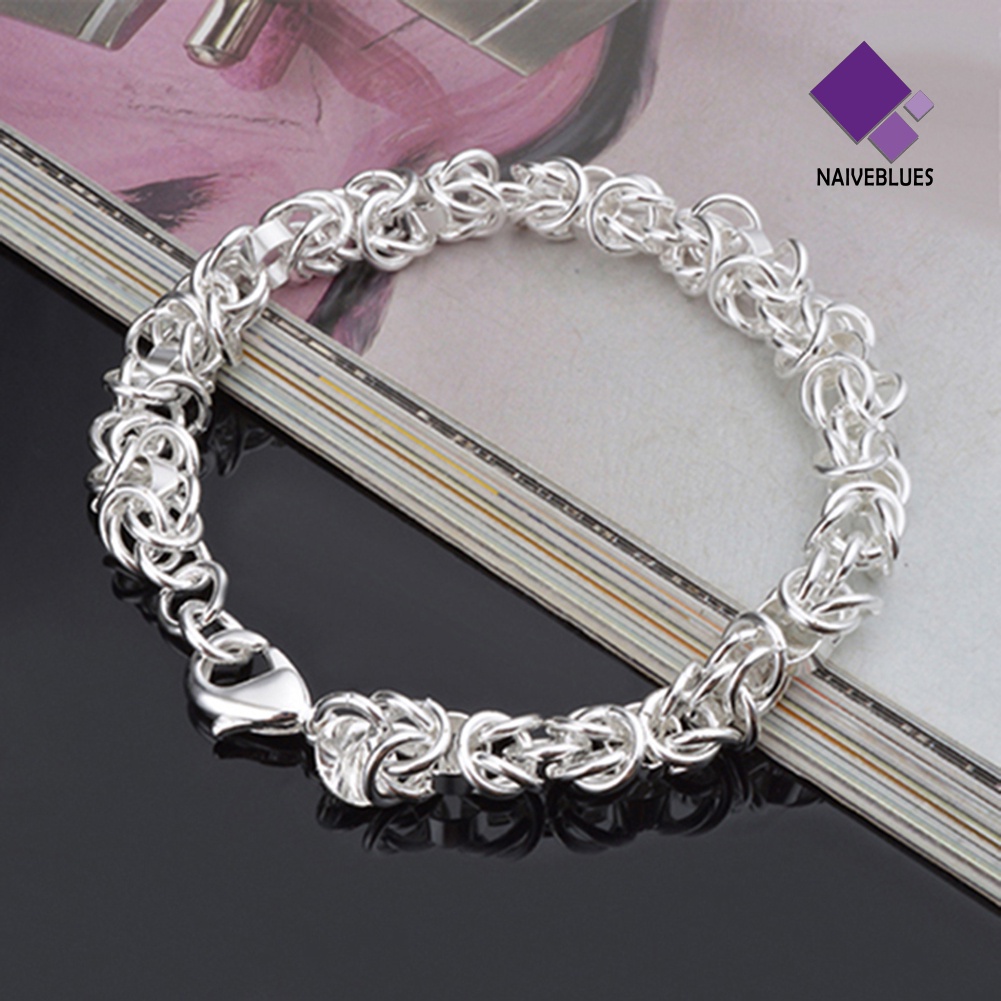 Gelang Rantai 925 Sterling Silver Untuk Wanita