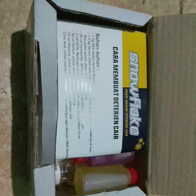 Snowflake Bahan Detergent Cair (dilengkapi Dengan Anti-bacteria)