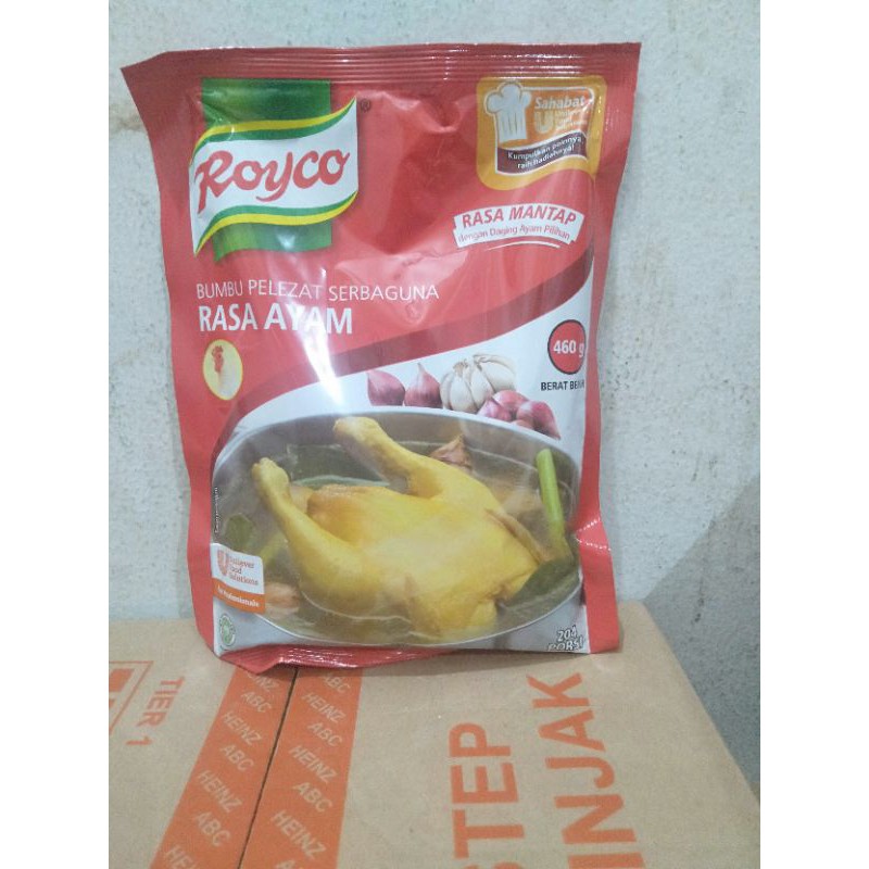 

BUMBU PENYEDAP SERBA GUNA ROYCO AYAM 460gr
