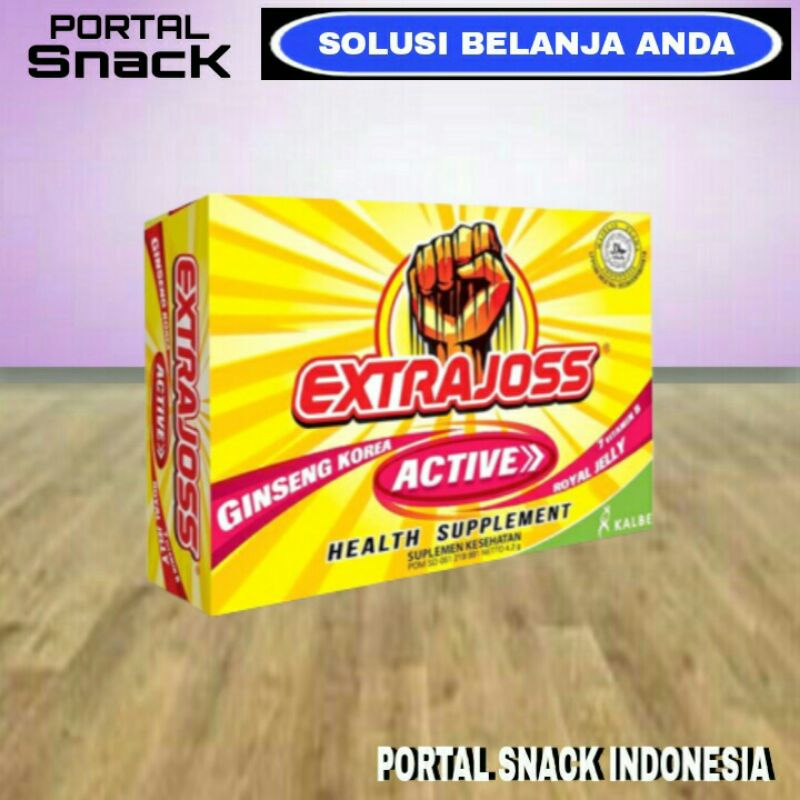 

EXTRAJOSS Minuman energy isi 12 sachet