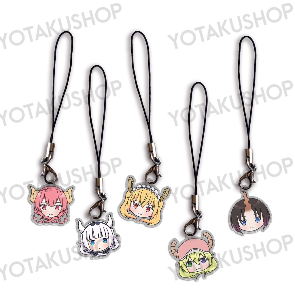 Tali Strap Gantungan HP Anime Dragon Maid Fanmerch YOTAKUSHOP