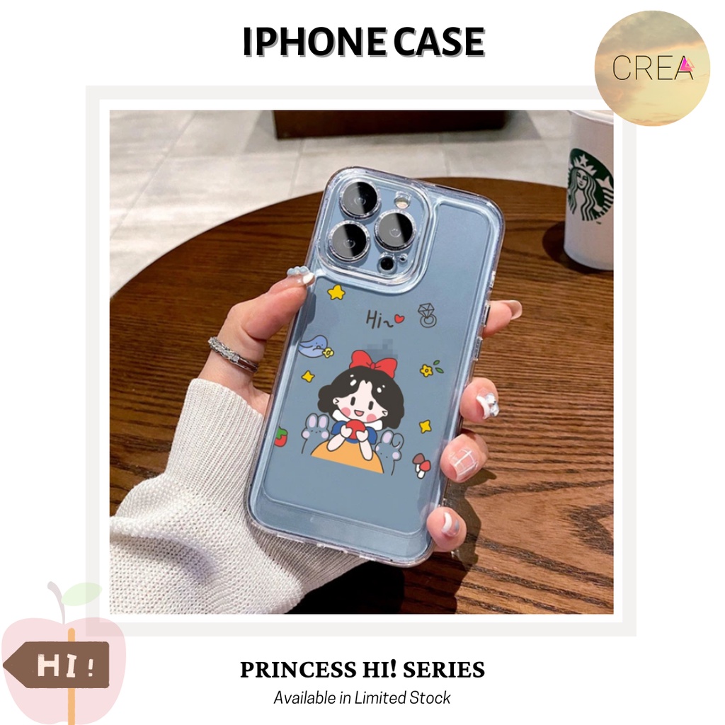 Casing iPhone / iPhone Case / Casing Clear / Clear Case / Soft Case - Princess Snow White Hi Theme i