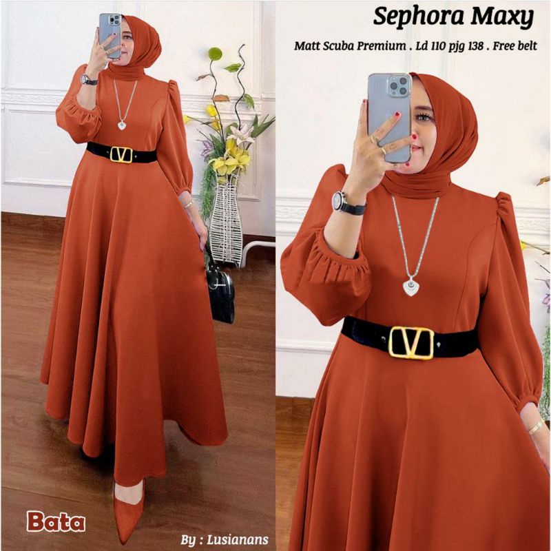 SEPHORA MAXY DRESS BY LUSIANA