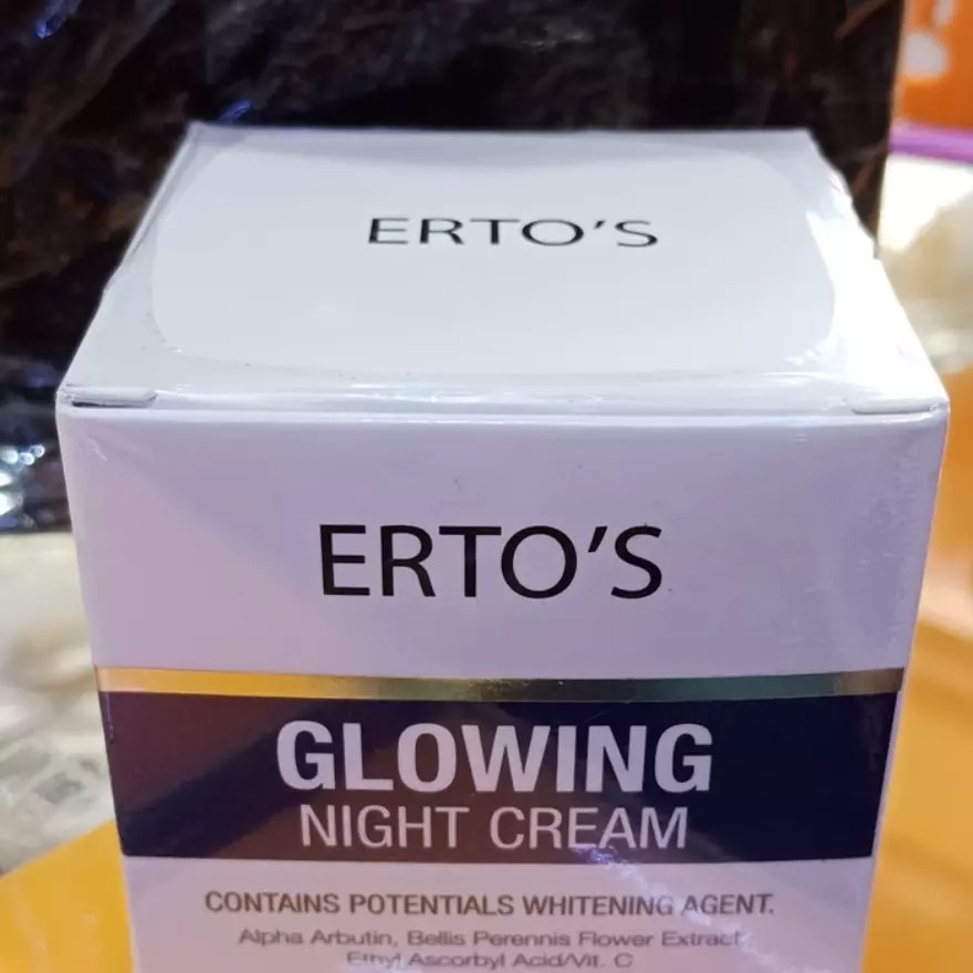 [ORI] Cream Malam Pencerah Wajah Tampak Glowing | Whitening and Moisturizing | Glowing Night