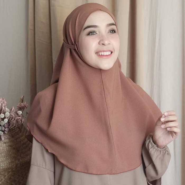 Bergo Maryam Tali Jilbab Instan Non Pet Diamond