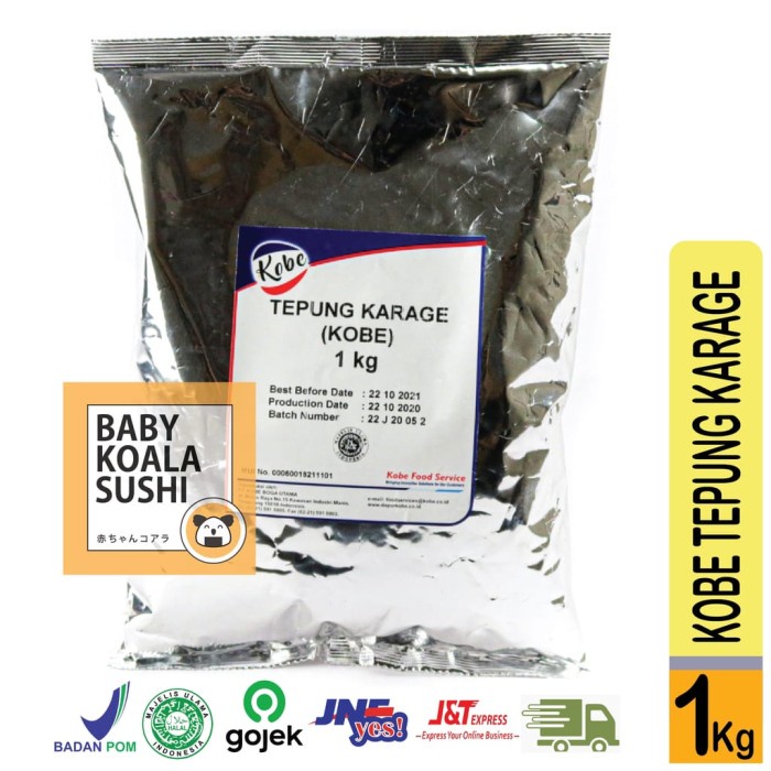 

PROMO [COD] KOBE TEPUNG KARAAGE 1 Kg | Tepung Ayam Goreng Karage Ala Jepang