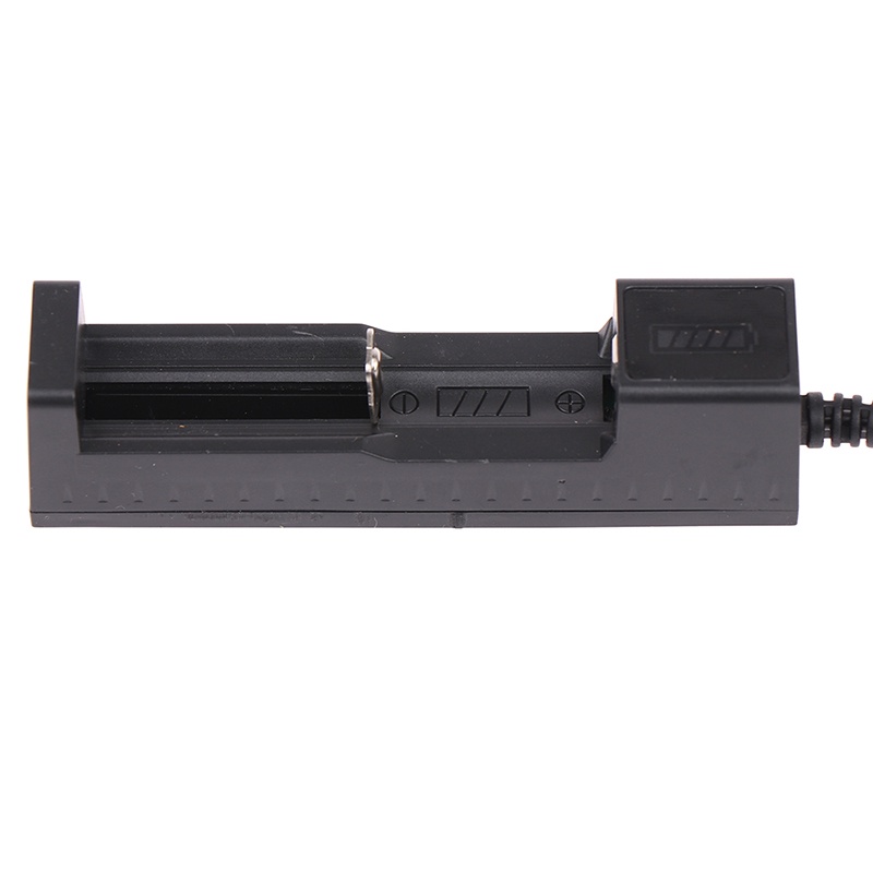 (LUCKID) Adapter Charger Baterai USB Dengan Lampu LED