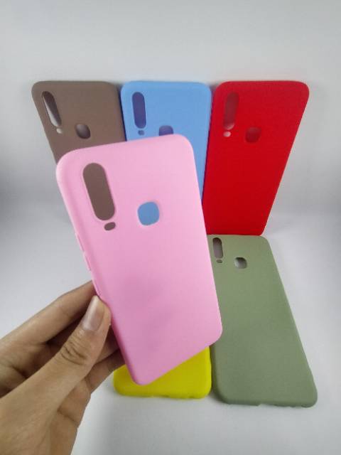 Softcase Vivo Y12 Y15 Y17 Slim Case Warna Polos Shopee Indonesia