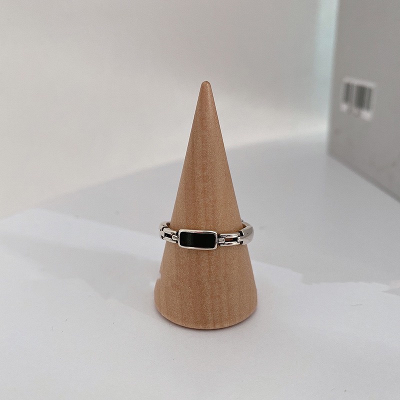 Cincin Model Terbuka Desain Hati Hollow Untuk Wanita