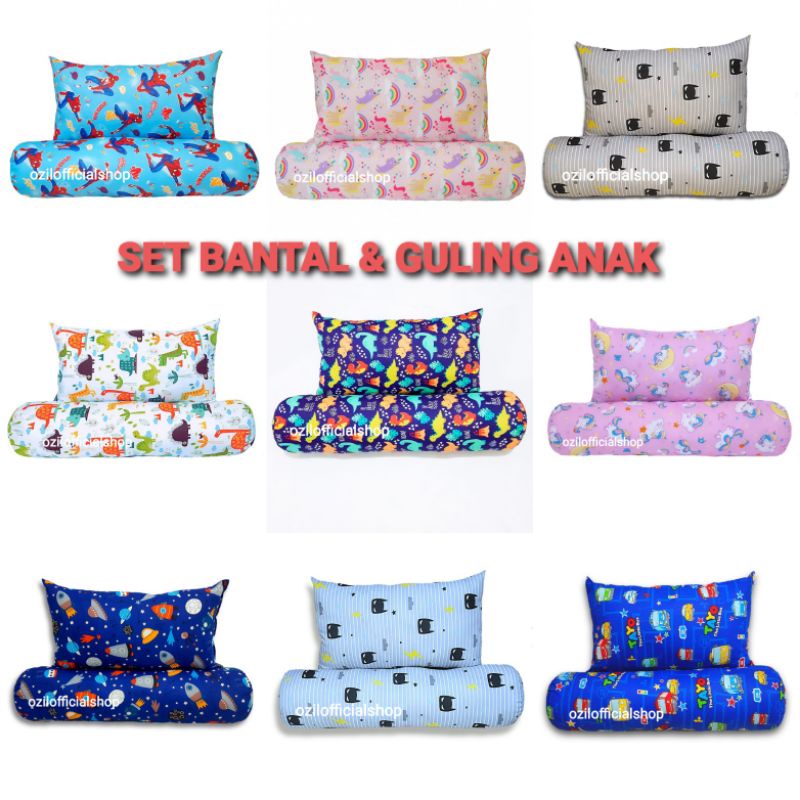 Set Bantal Anak Kecil Karakter