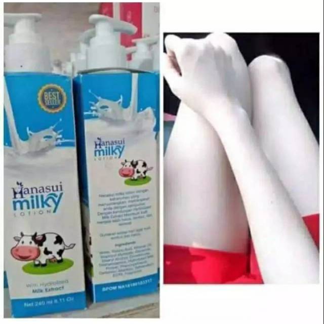 Handbody hanasui milky