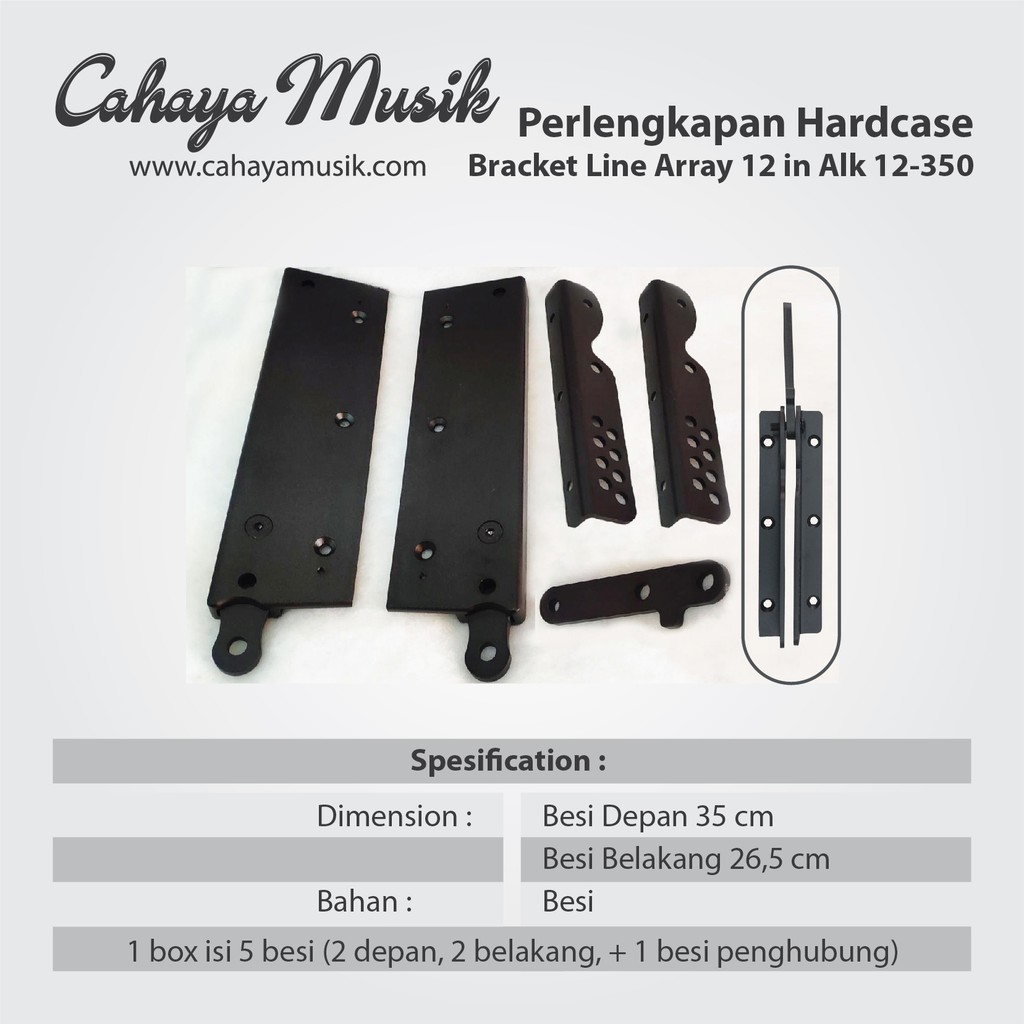 bahan bracket line array