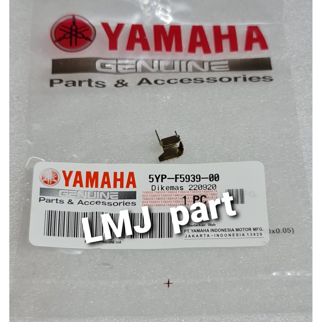 PLAT KECIL DUDUKAN KAMPAS REM DEPAN MIO SMILE J GT XEON RC GT SOUL GT YGP VIXION NEW 5YP-F5939-00