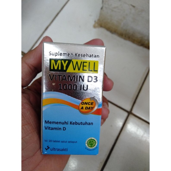 my well vitamin D3 1000iu